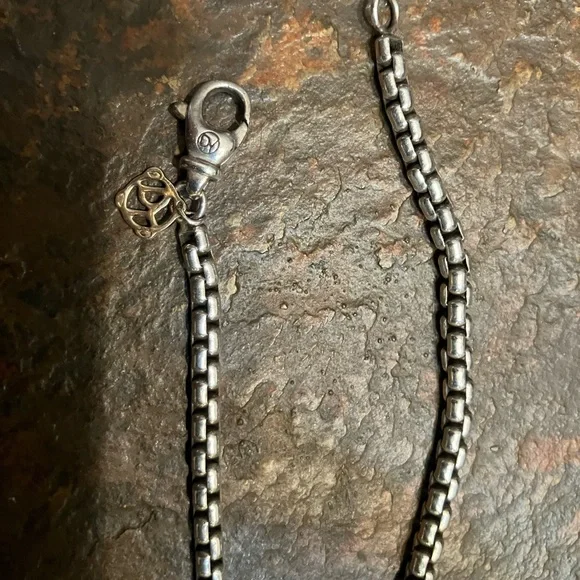 David Yurman Sterling Silver Chain - Picture 3 of 9